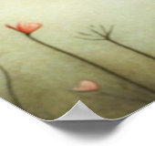 Pinguïn Liefde 2 Poster (Hoek)