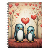 Pinguïn Liefde 3 Notitieboek (Voorkant)
