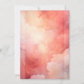 Pinguïn liefde bruiloft uitnodiging (Achterkant)