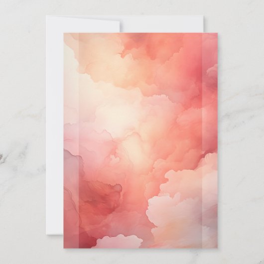 Pinguïn liefde bruiloft uitnodiging (Achterkant)