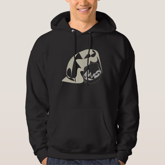 Pinguïn-liefde daarentegen hoodie (Voorkant)