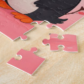 Pinguïn Liefde Legpuzzel (Zijkant)