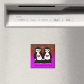 Pinguïn Liefde Magneet (Insitu (Vaatwasser))