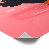 Pinguïn Liefde Valentijnsdag Poster (Hoek)