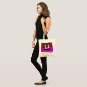 Pinguïn Liefde voor Valentijnsdag Tote Bag (Voorkant (model))