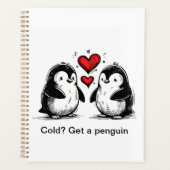 Pinguïn Liefdesparade Planner (Voorkant)