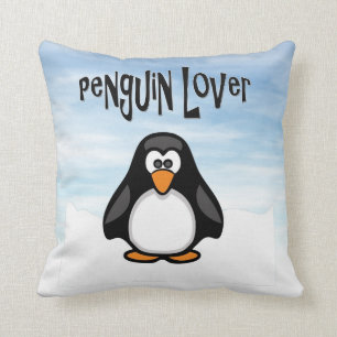 Pinguïn Liefhebber Kussen