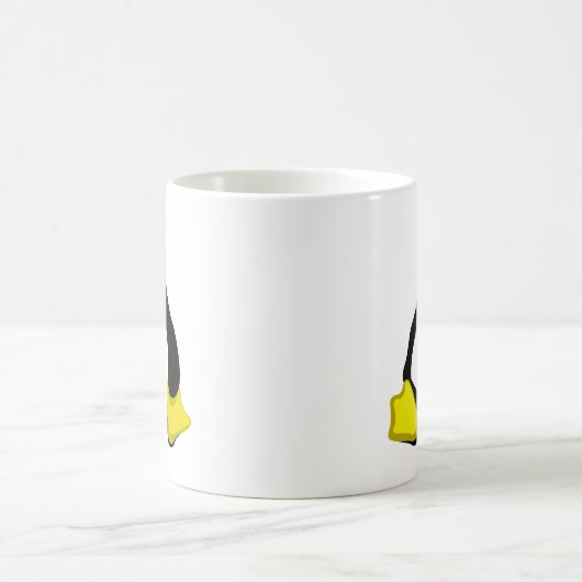 Pinguin Linux Tux Koffiemok (Center)