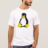 Pinguin Linux Tux T-shirt (Voorkant)