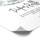 Pinguïn - Luier Raffle spel Poster (Hoek)