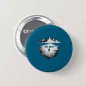Pinguïn maar waarom ronde button 5,7 cm (Voorkant /achterkant)
