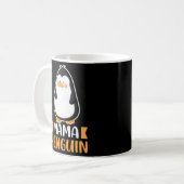 Pinguïn Mama's Gentoo Pinguïn Moeder Koffiemok (Voorkant links)