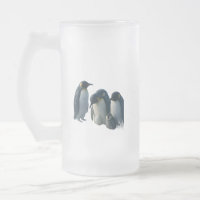 Pinguïn matglazen bier productbeschrijving