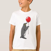 Pinguïn met ballon t-shirt (Voorkant)