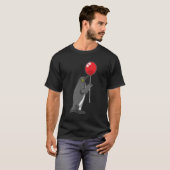 Pinguïn met ballon t-shirt (Voorkant volledig)