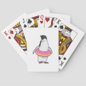 Pinguïn met Donut Pokerkaarten (Achterkant)
