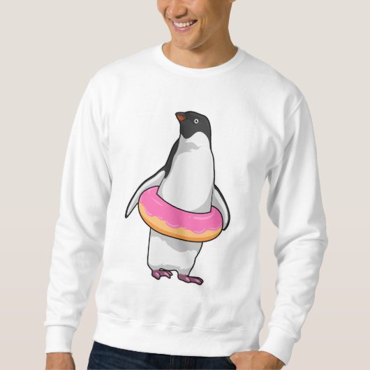 Pinguïn met Donut Trui (Voorkant)