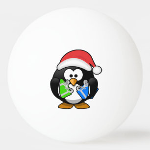 Pinguïn met Giften Pingpongbal