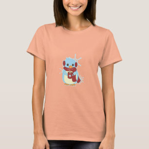 Pinguïn met hete cacao t-shirt