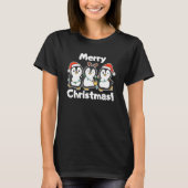 Pinguïn met kerst t-shirt (Voorkant)