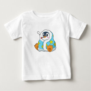 Pinguïn met klinische thermometer