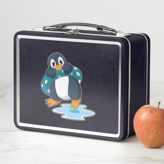 Pinguïn met Lifebuoy (In situ)