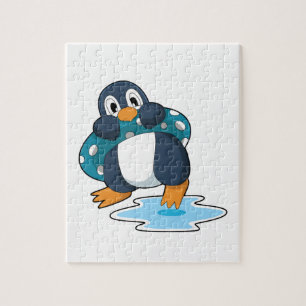 Pinguïn met Lifebuoy Legpuzzel