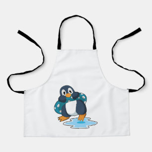 Pinguïn met Lifebuoy Schort