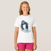Pinguïn met Lifebuoy T-shirt (Voorkant volledig)