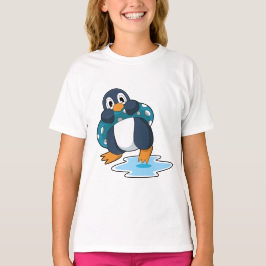Pinguïn met Lifebuoy T-shirt (Voorkant)