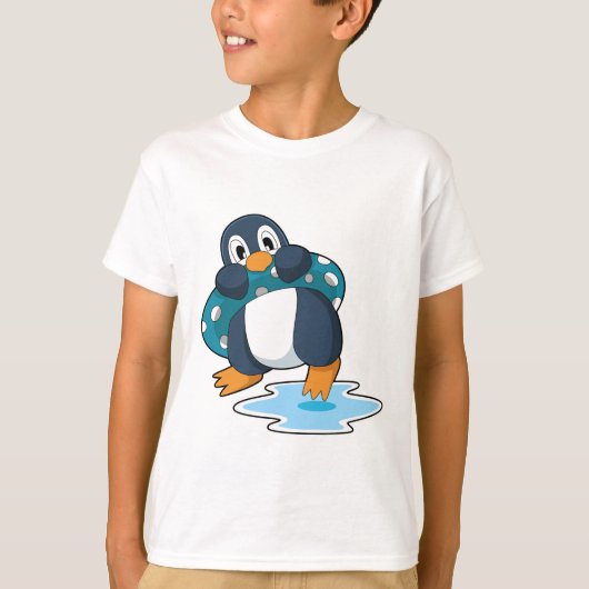 Pinguïn met Lifebuoy T-shirt (Voorkant)