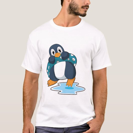 Pinguïn met Lifebuoy T-shirt (Voorkant)