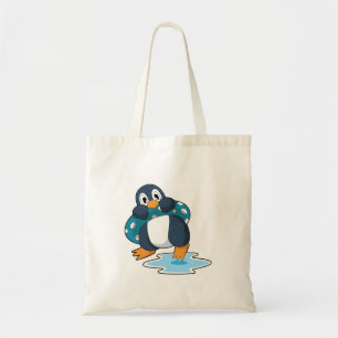 Pinguïn met Lifebuoy Tote Bag
