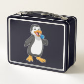 Pinguïn met Lollipop Sweets (Achterkant)