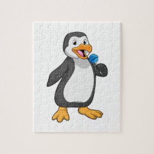 Pinguïn met Lollipop Sweets Legpuzzel
