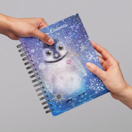 Pinguïn met Notitieboek van het hart