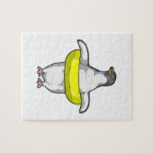 Pinguïn met Swim-ring Legpuzzel (Horizontaal)