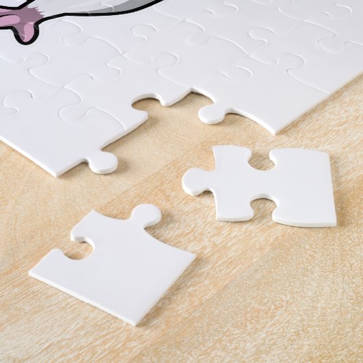 Pinguïn met Swim-ring Legpuzzel (Zijkant)