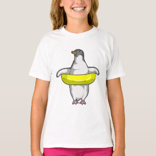 Pinguïn met Swim-ring T-shirt