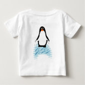 Pinguïn Met Walvissen voor Earth Day (Achterkant)