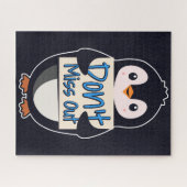 Pinguïn Mis Niks Sign Legpuzzel (Horizontaal)