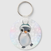 Pinguin mit Mütze Sleutelhanger (Voorkant)
