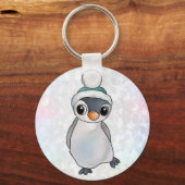 Pinguin mit Mütze Sleutelhanger (Voorkant)