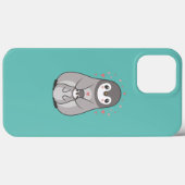 Pinguïn moeder baby Moederdag schattige cartoon ma Case-Mate iPhone Case (Achterkant (horizontaal))