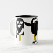 pinguïn mok (Voorkant links)