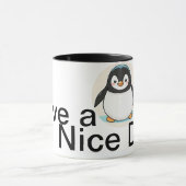 "Pinguïn Mok - Schattigee & Vrolijke Koffiekop" (Midden)