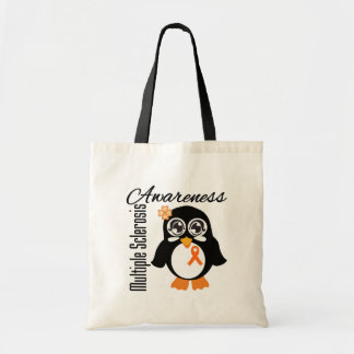 Pinguïn multipele sclerose tote bag