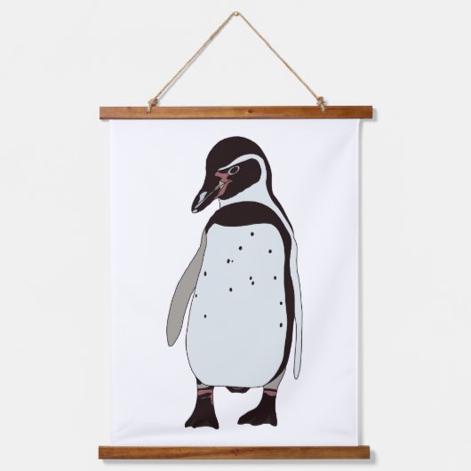 Pinguïn muur opknoping hangend wandkleed (Voorkant)