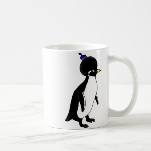 pinguïn na dubbele mok (Rechts)