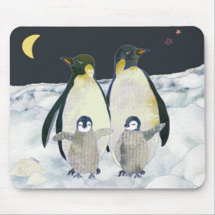 Pinguïn Nacht in het Zuidpoolgebied Muismat